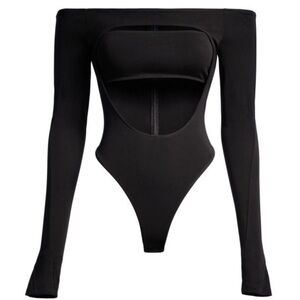 Mugler x HM cut out bodysuit size Small